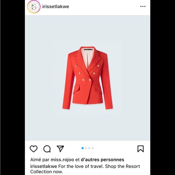 Iris Setlakwe blazer - Picture 1 of 2